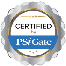Psigate Certified Badge